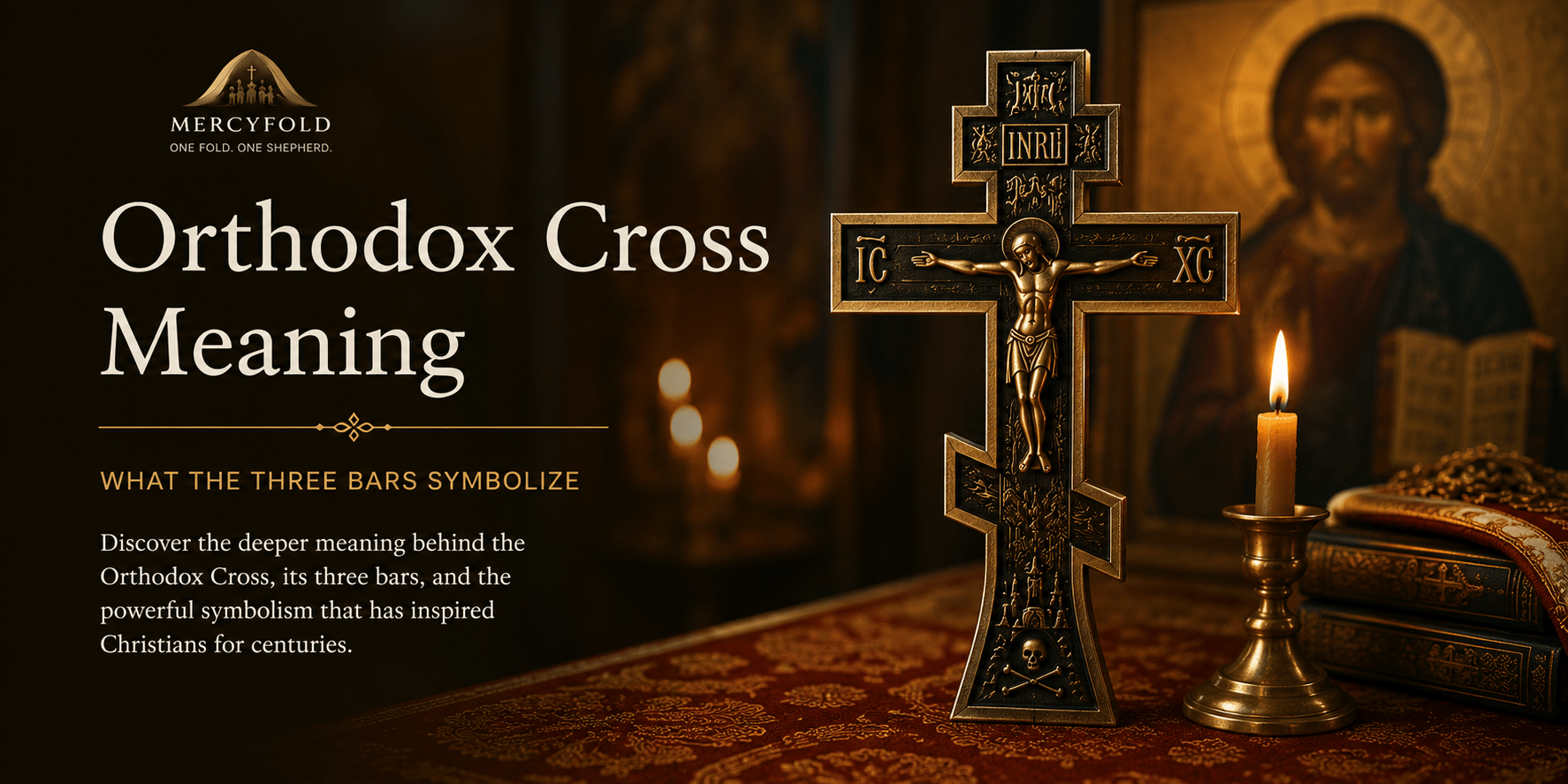 Orthodox Cross Meaning - Mercy Fold