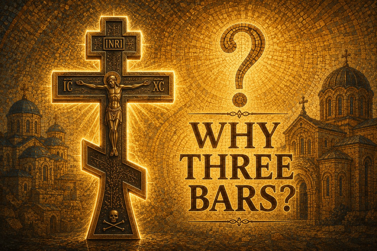 Why Does the Orthodox Cross Have Three Bars? - Mercy Fold