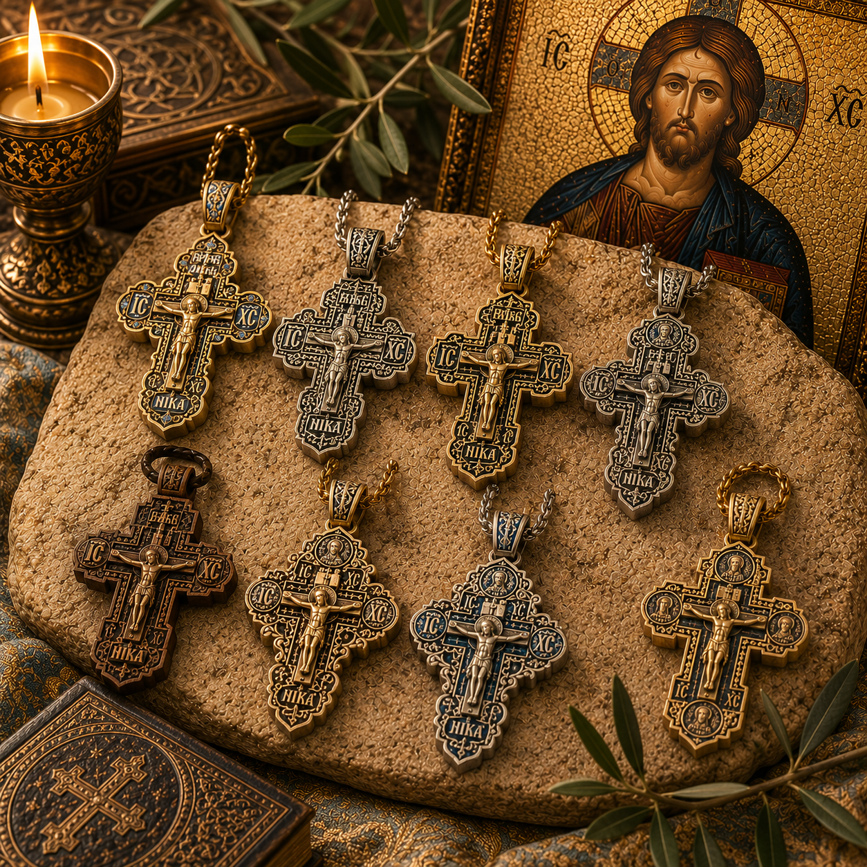 Byzantine Orthodox Crosses