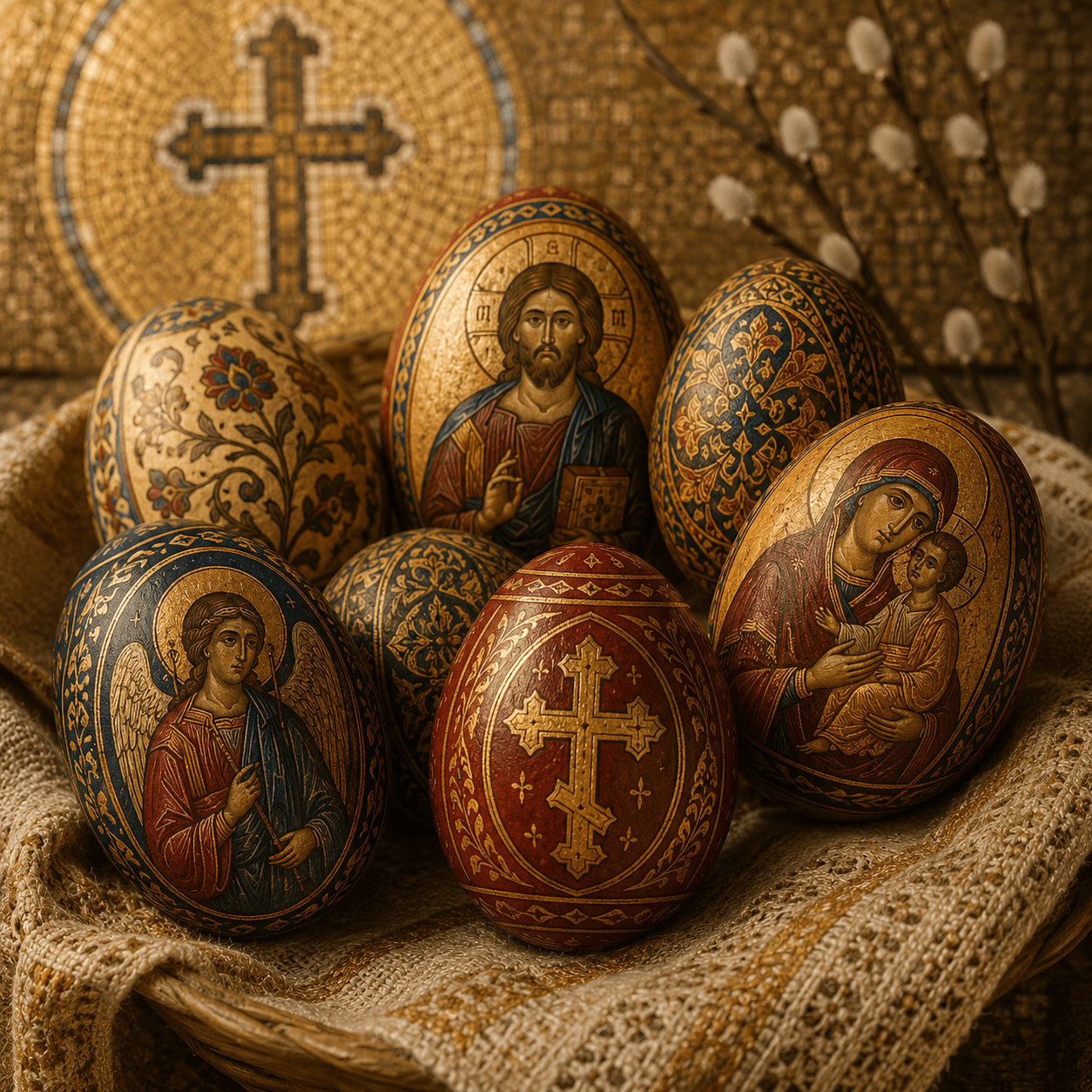 Orthodox Easter Eggs - Mercy Fold