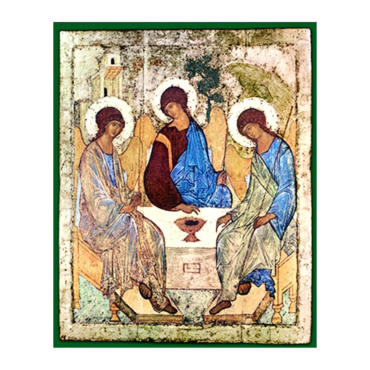 Holy Trinity (Rublev) Canvas Mounted Icon