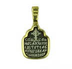 Saint Nicholas Silver Pendant