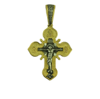 Silver Cross with Jesus and Theotokos of Kazan