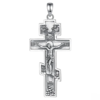 925 Sterling Silver Orthodox Crosses (Silver & Gold)