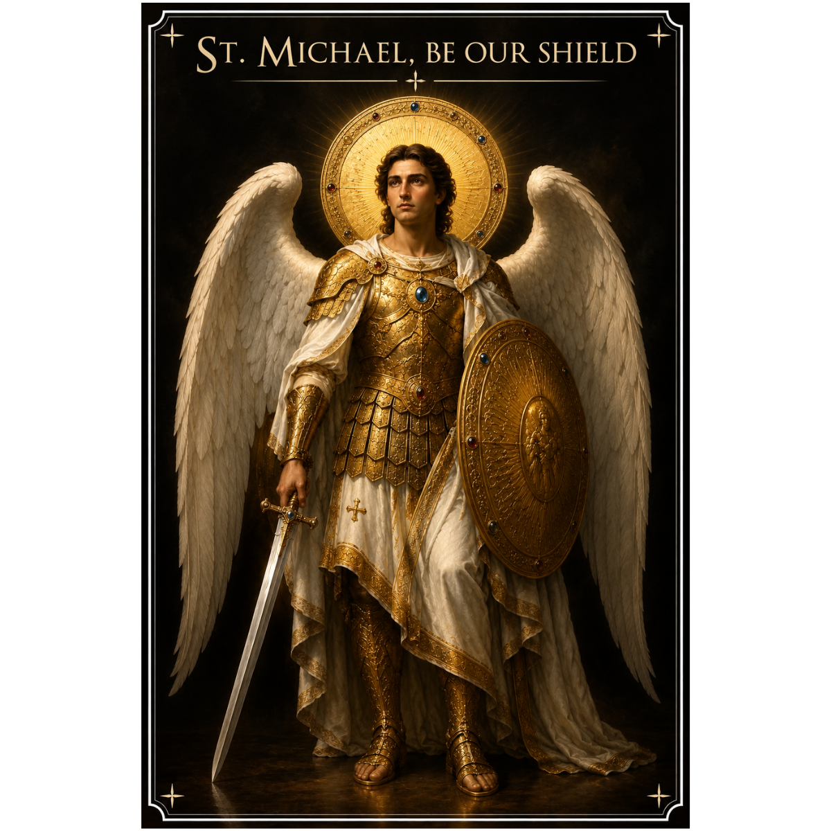 St. Michael the Archangel Greeting Card