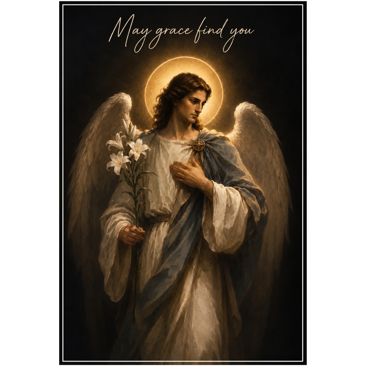 St. Gabriel the Archangel Greeting Card Main image