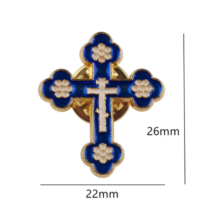 Orthodox Cross Pin