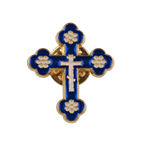 Orthodox Cross Pin - Mercy Fold