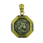 Saint George Horseback Silver Pendant - Mercy Fold