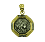 Saint George Horseback Silver Pendant - Mercy Fold