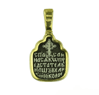Saint Nicholas Silver Pendant - Mercy Fold